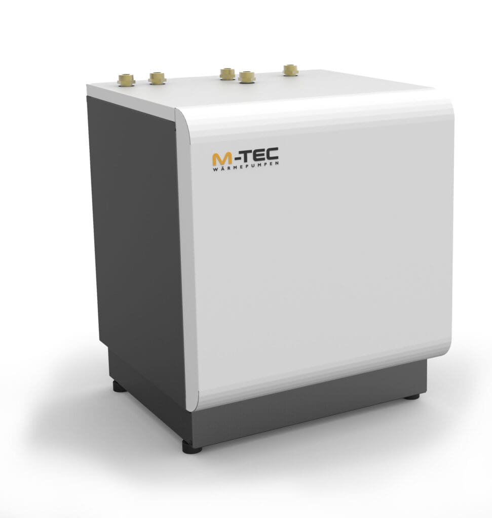 The smallest modulating brine heat pump optimised for geothermal and PVT systems